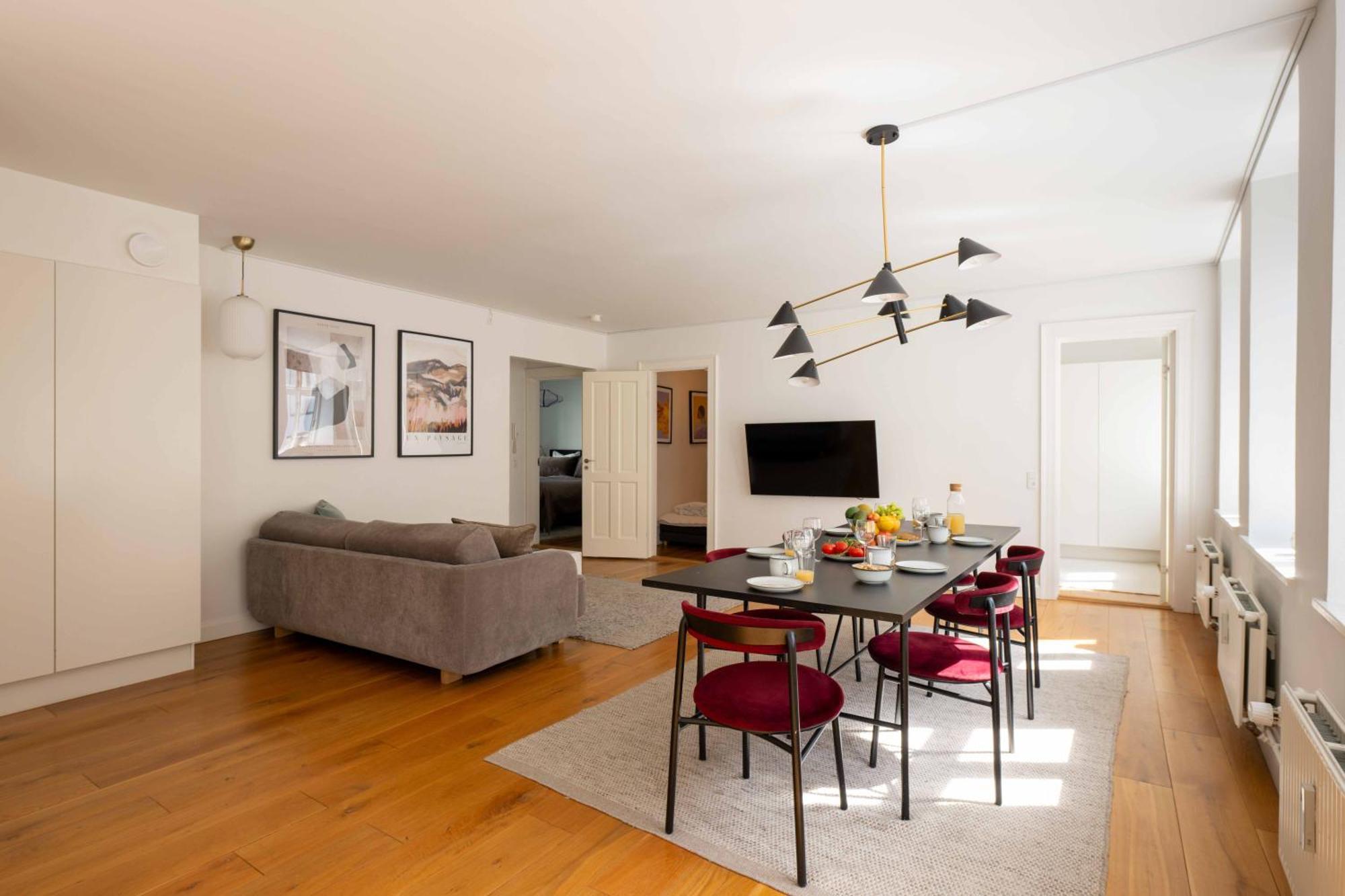 Perfect 3 Bedroom Apartment In The Heart Of Cph København Ngoại thất bức ảnh